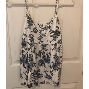 Soft and sexy floral tank